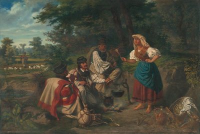 Almuerzo en la naturaleza de Mihály Szemlér